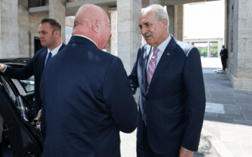 Kurtulmuş Stocker görüşmesi