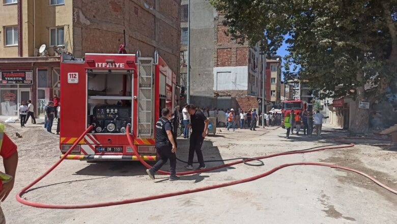 konteyner yangın