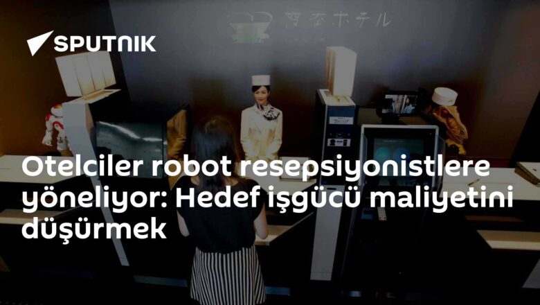 otellerde robot resepsiyonist